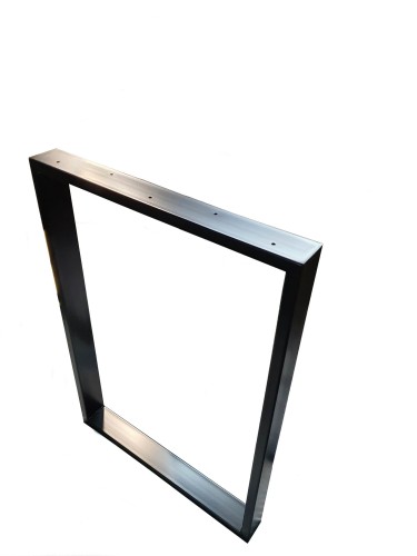 Nogi metalowe kolor czarny do biurka profil 6/2 I nogi-metalowe.pl