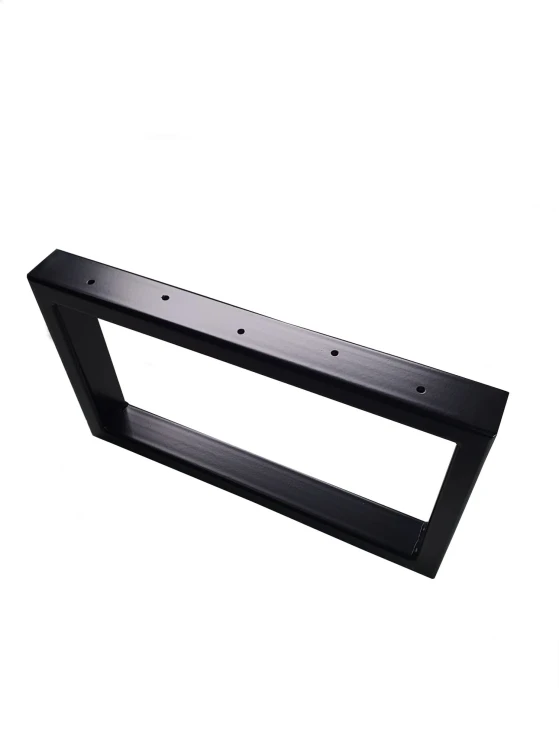 nogi metalowe kolor czarny, profil 4/2 I nogi-metalowe.pl